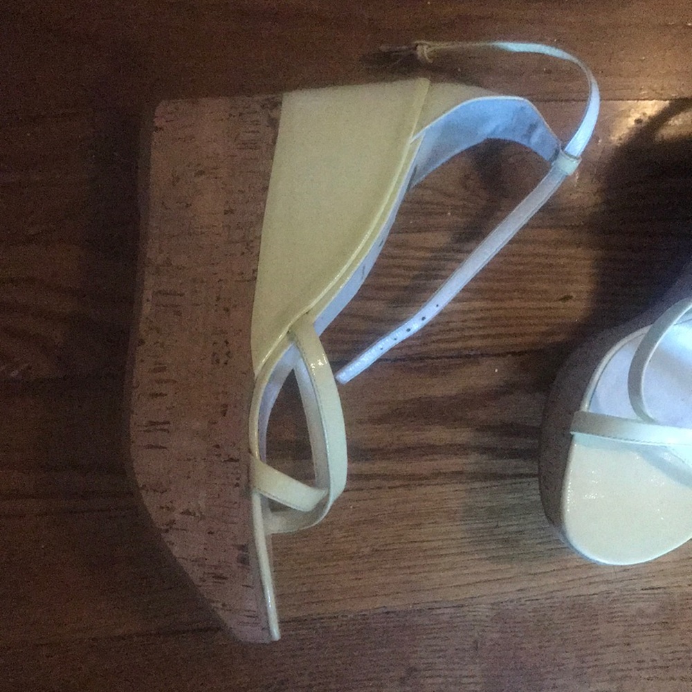 Prada white patent leather wedges - Picture 3 of 5